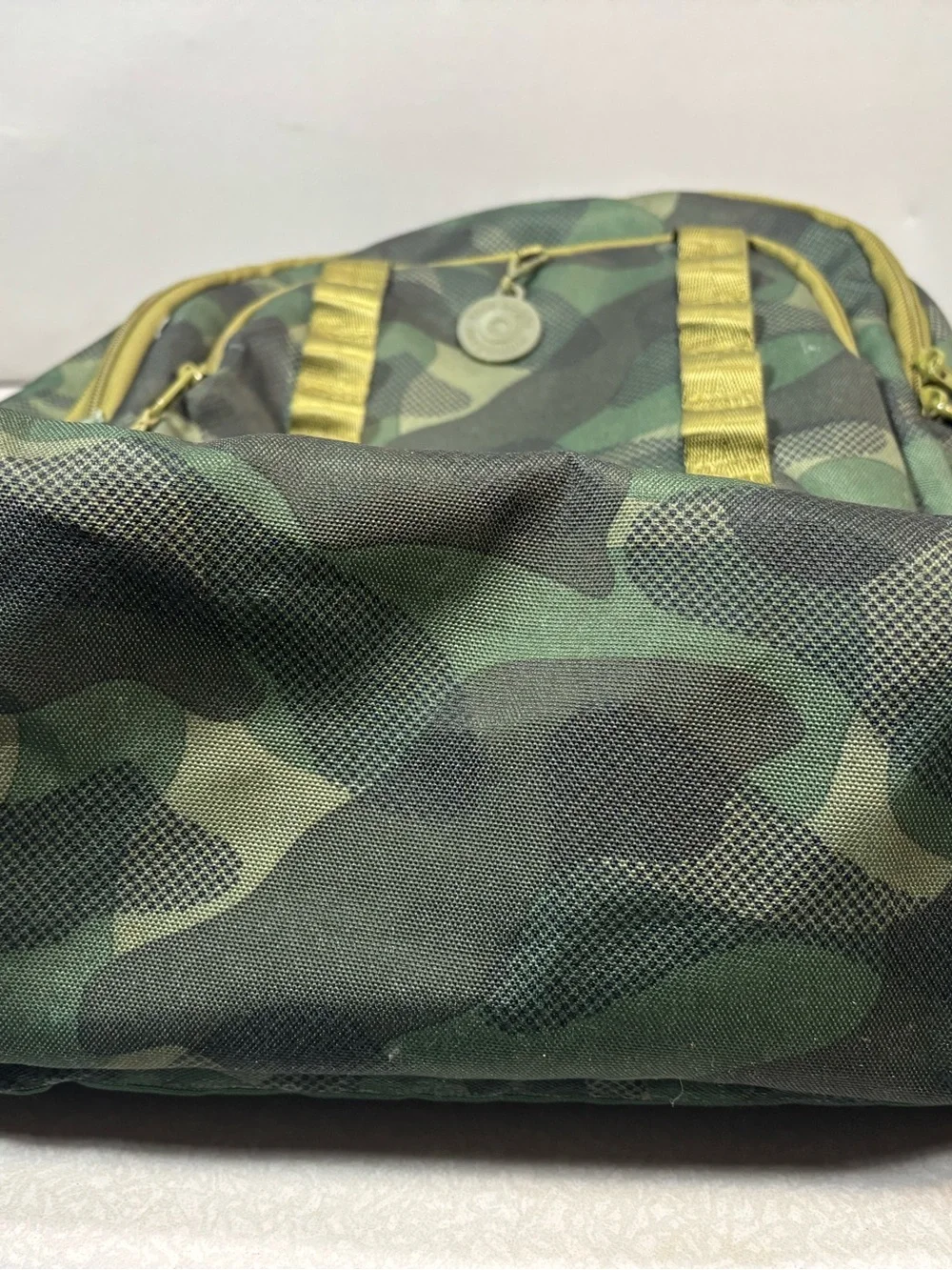Camouflage Green Backpack 100% Recyclable